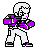 Orochi Yashiro in King of Fighters R-1