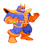Thanos in Marvel Super Heroes