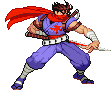 Strider Hiryu in Marvel vs. Capcom: Clash of Super Heroes