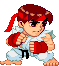 Ryu in Pocket Fighter