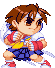 Sakura in Pocket Fighter