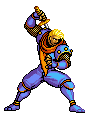 Galford D. Weller in Samurai Shodown II