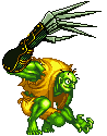 Genan Shiranui in Samurai Shodown II