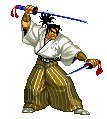 Jubei Yagyu in Samurai Shodown II