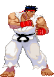 Ryu in Street Fighter III: 2nd Impact