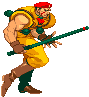 Rolento in Street Fighter Alpha 2
