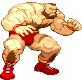 Zangief in Street Fighter Alpha 2