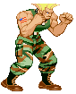 Guile in Street Fighter Alpha 3