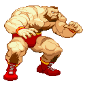 Zangief in Street Fighter Alpha 3
