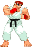 Ryu in Street Fighter Alpha