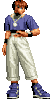 Chris in The King of Fighters 2002