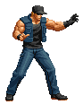 Clark Still in The King of Fighters 2002