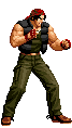 Ralf Jones in The King of Fighters 2002