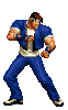 Shingo Yabuki in The King of Fighters 2002