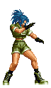 Leona in The King of Fighters '98