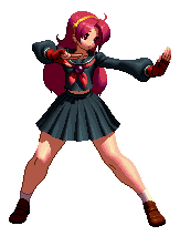 Athena Asamiya in The King of Fighters XII