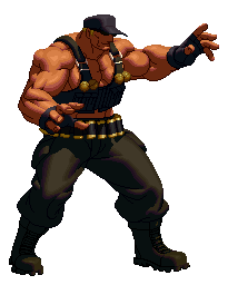 Clark Still in The King of Fighters XII
