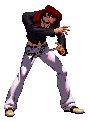 Iori Yagami in The King of Fighters XII