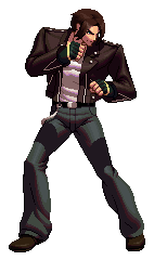 Kyo Kusanagi in The King of Fighters XII