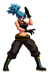 Leona Heidern in The King of Fighters XII