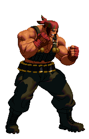 Ralf Jones in The King of Fighters XII