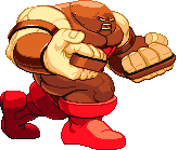 Juggernaut in X-Men vs. Street Fighter