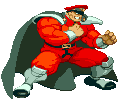 M. Bison in X-Men vs. Street Fighter
