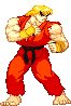 Ken Masters in X-Men vs. Street Fighter