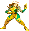 Rogue in X-Men vs. Street Fighter