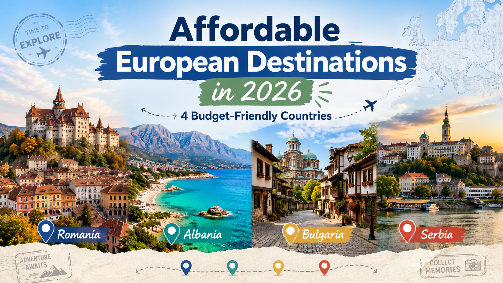 Affordable European Destinations in 2026: 4 Budget-Friendly Countries