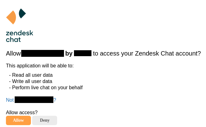 Zendesk chatbot