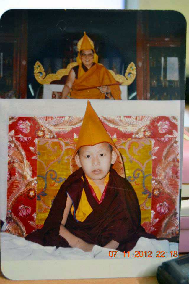 Little Serkong Dorjee Chang Rinpoche
