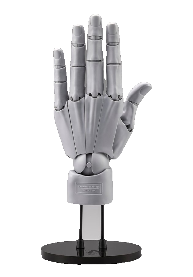 ARTIST SUPPORT ITEM HAND MODEL MEN’S/L -GRAY-