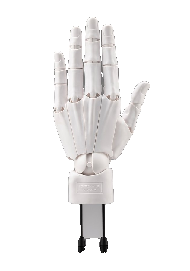 ARTIST SUPPORT ITEM HAND MODEL MEN’S/L -WHITE-