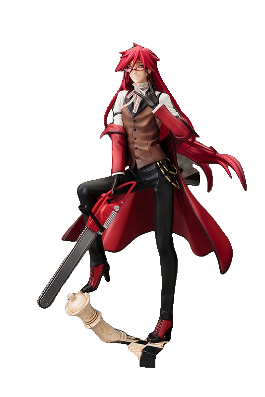 BLACK BUTLER BOOK OF CIRCUS GRELLE SUTCLIFFE ARTFXJ STATUE