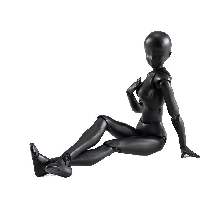 Body-chan (Solid black Color Ver.)