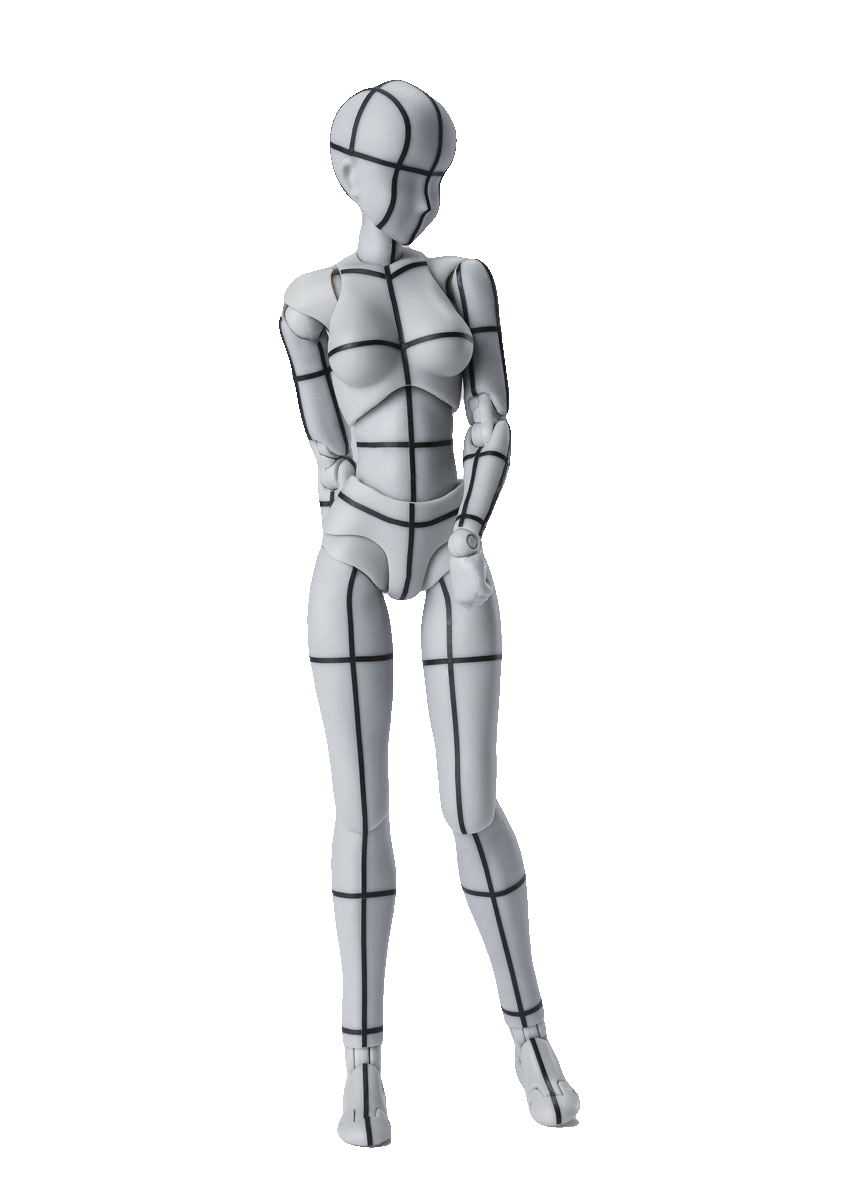 BODY CHAN -WIRE FRAME- (Gray Color Ver.)