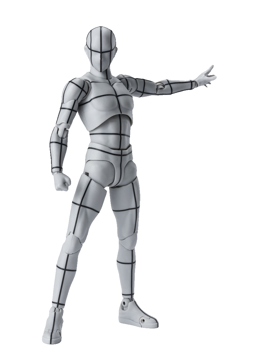 BODY KUN -WIRE FRAME- (Gray Color Ver.)