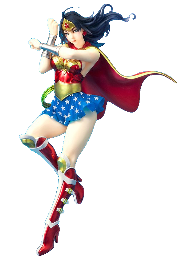 DC COMICS ARMORED WONDER WOMAN 2nd Edition BISHOUJO STATUE
