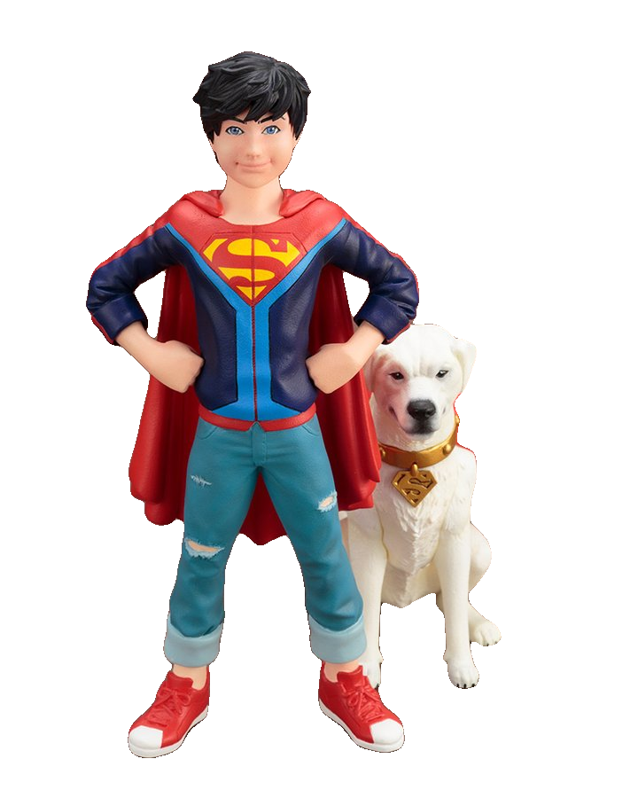 DC COMICS SUPER SONS JONATHAN KENT & KRYPTO 2-PACK ARTFX+ STATUES