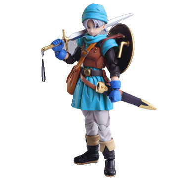DRAGON QUEST VI: REALMS OF REVELATION BRING ARTS ACTION FIGURE TERRY