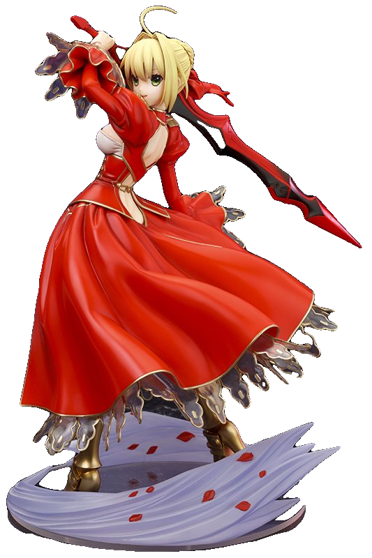 FATE/EXTRA RED SABER ANI*STATUE