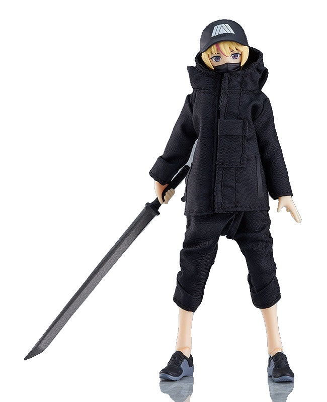 figma Female Body (Yuki) with Techwear Outfit