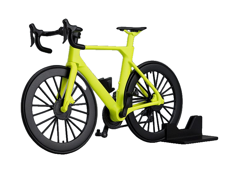 figma+PLAMAX Road Bike (Lime Green)