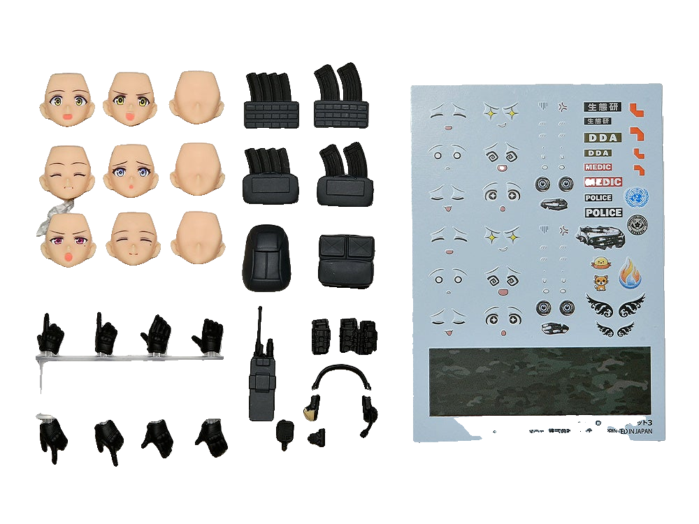 figma PLUS Armed JK Variant Loadout Set 3, Code: URBEX