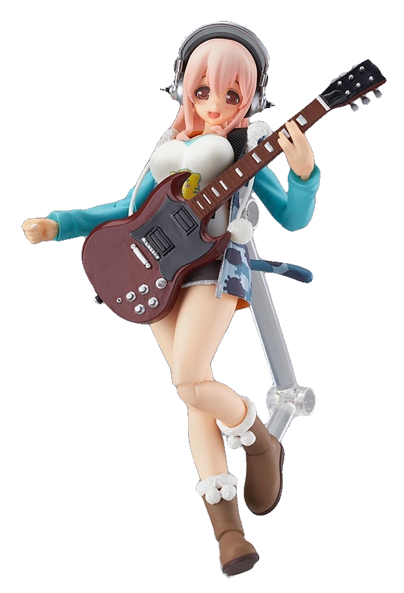 figma Super Sonico: Tiger Hoodie ver.
