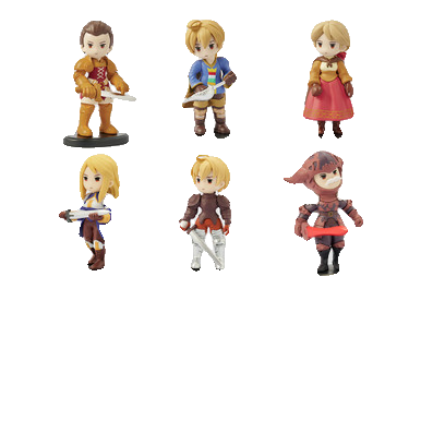 FINAL FANTASY TACTICS Miniature Figure Collection (display)