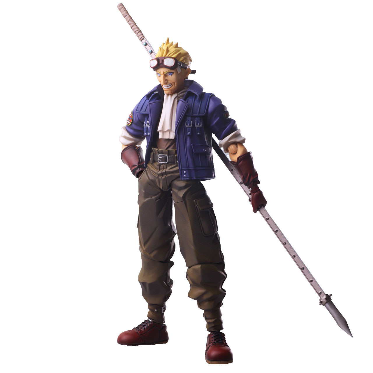 FINAL FANTASY VII BRING ARTS Action Figure - CID HIGHWIND