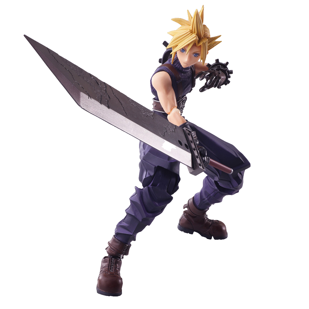 FINAL FANTASY VII BRING ARTS ACTION FIGURE - CLOUD STRIFE DIGITAL PLUS EDITION