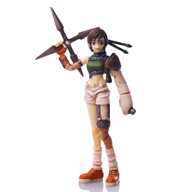 FINAL FANTASY VII BRING ARTS Action Figure - YUFFIE KISARAGI